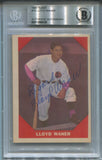 1960 Llyod Waner Fleer BAS AUTHENTIC AUTO AUTOGRAPH #78 Pittsburgh Pirates HOF 8191