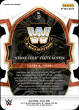 2023 "Stone Cold" Steve Austin Panini Select WWE HOLO SILVER CONCOURSE LEVEL DIE CUT #128 WWE Legend