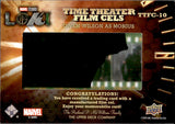 2023 Owen Wilson as Mobius Upper Deck Marvel Studios Loki #TTFC-10 TIME THEATER FILM CELLS