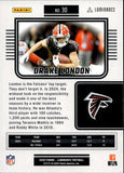 2025 Drake London Panini Luminance BLUE 54/199 Atlanta Falcons #30