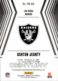 2025 Ashton Jeanty Donruss Elite ORANGE TURN OF THE CENTURY ROOKIE AUTO 192/199 AUTOGRAPH TOC-AJE Las Vegas Raiders