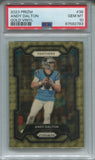 2023 Andy Dalton Panini Prizm GOLD VINYL 5/5 PSA 10 #38 Carolina Panthers 2783