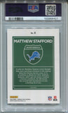 2023 Matthew Stafford Donruss Optic INTERNATIONAL DOWNTOWN PSA 9 #8 Detroit Lions 6427