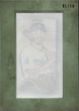 2022 Mookie Betts Topps Allen & Ginter MINI FRAMED CLOTH 05/10 #NA Los Angeles Dodgers