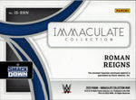2022 Roman Reigns Panini Immaculate WWE IMMACULATE STANDARD JUMBO SHIRT 59/99 RELIC #IS-RRN Friday Night Smackdown