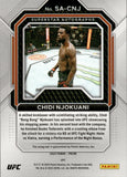 2023 Chidi Njokuani Panini Prizm UFC ROOKIE SUPERSTAR AUTO AUTOGRAPH RC #SA-CNJ Middleweight 2