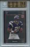 2007 Adrian Peterson Bowman Chrome ROOKIE RC BGS 9.5 #BC65 Minnesota Vikings 8583