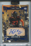 2024 James Pearce Jr. Wild Card 5 Card Draw BLUE FOIL ROOKIE AUTO 1/1 ONE OF ONE AUTOGRAPH RC #5CDMA-JP Atlanta Falcons