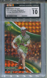 2025 Alexander Ritschard Topps Chrome ORANGE GEOMETRIC REFRACTOR CGC 10 #135 Tennis 0003