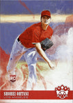 2018 Shohei Ohtani Panini Diamond Kings ROOKIE RC #73 Anaheim Angels 1