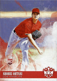 2018 Shohei Ohtani Panini Diamond Kings ROOKIE RC #73 Anaheim Angels 1