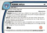 2025 Robbie Avila Bowman University Chrome TEAL WAVE 1ST BOWMAN ROOKIE 175/299 RC #61 St. Louis Billikens
