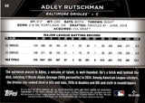 2025 Adley Rutschman Topps Chrome Black GREEN WAVE REFRACTOR 78/99 #66 Baltimore Orioles
