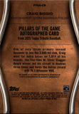 2025 Craig Biggio Topps Tribute PILLARS OF THE GAME AUTO 094/199 AUTOGRAPH #PTGA-CB Houston Astros