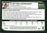 2008 Clayton Kershaw Bowman DRAFT ROOKIE RC #BDP26 Los Angeles Dodgers 7