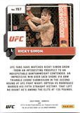 2023 Ricky Simon Panini Donruss UFC BLUE LASER 09/49 #157 Bantamweight