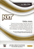 2024 Thea Hail Panini Immaculate WWE SHIRT AUTO 59/99 AUTOGRAPH RELIC #MA-THL NXT