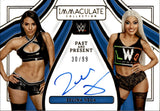 2023 Zelina Vega Panini Immaculate PAST AND PRESENT AUTO 30/99 AUTOGRAPH #PP-ZVG Friday Night Smackdown