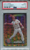 2024 Nolan Gorman Topps BEACH UMBRELLA FUTURE STARS 47/50 PSA 10 #591 St. Louis Cardinals 8986