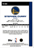 2025-26 Stephen Curry Topps Chrome MOJO REFRACTOR #TC-SCU Golden State Warriors
