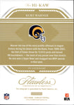 2023 Kurt Warner Panini Flawless RUBY RED HONORED INK AUTO 04/15 AUTOGRAPH #JI-KAW St. Louis Rams HOF