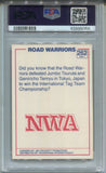 1988 Road Warriors NWA Superstars PSA 8 #262 WWE, WCW, NWA Legends 5059