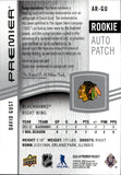 2023-24 David Gust Upper Deck Premier ACETATE ROOKIE PATCH AUTO 030/249 AUTOGRAPH RELIC #AR-GU Chicago Blackhawks