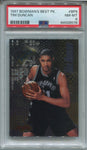1997-98 Tim Duncan Bowman's Best PICKS ROOKIE RC PSA 8 #BP8 San Antonio Spurs HOF 6578