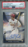 2023 Scott Rolen Topps Luminaries HIT KINGS AUTO 06/15 AUTOGRAPH PSA 10 #HK-SR St. Louis Cardinals HOF 1039 *Pop 1*