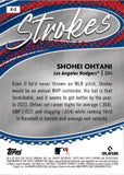 2024 Shohei Ohtani Topps Chrome STROKES #S-2 Los Angeles Dodgers 1