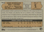 2021 Endy Rodriguez Topps Heritage Minor Leagues REAL ONE AUTO AUTOGRAPH #ROA-ER New York Mets