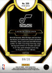 2024-25 Lauri Markkanen Panini Select MULTI WAVE 08/20 COURTSIDE #205 Utah Jazz