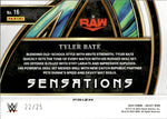 2024 Tyler Bate Panini Select WWE SENSATIONS TIE DYE 22/25 #16 Monday Night Raw