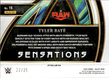 2024 Tyler Bate Panini Select WWE SENSATIONS TIE DYE 22/25 #16 Monday Night Raw