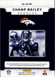 2024 Champ Bailey Panini Illusions IMMORTALIZED JERSEY AUTO 244/399 AUTOGRAPH RELIC #IJA-CBY Denver Broncos HOF