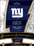 2021 Saquon Barkley Panini Select HOLO SILVER SPARKS JERSEY 37/99 RELIC #SP-SBA New York Giants