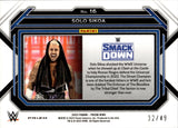 2023 Solo Sikoa Panini Prizm WWE AQUA 32/49 #16 Friday Night Smackdown