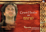 2002 Grant Heslov as Arpid Inkworks The Scorpion King AUTO AUTOGRAPH #A4