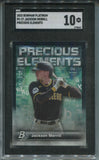 2023 Jackson Merrill Bowman Blatinum PRECIOUS ELEMENTS SGC 10 #PE-27 San Diego Padres 8662
