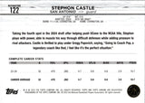 2024-25 Stephon Castle Topps Chrome REFRACTOR ROOKIE RC #122 San Antonio Spurs