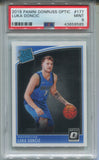2018-19 Luka Doncic Donruss Optic RATED ROOKIE RC PSA 9 #177 Dallas Mavericks 8585