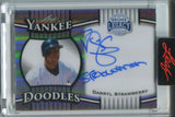 2025 Darryl Strawberry Leaf A Bronx Legacy YANKEE DODDLES INSCRIPTION AUTO 23/25 AUTOGRAPH #YD-DS1 New York Yankees