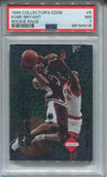 1996-97 Kobe Bryant Collector's Edge ROOKIE RAGE RC PSA 7 #6 Los Angeles Lakers 4418