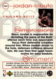 1997-98 Michael Jordan Upper Deck Tribute #MJ44 Chicago Bulls HOF