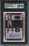 2024 Rhea Ripley Panini Three Count WWE SHIRT AUTO 079/149 AUTOGRAPH RELIC SGC 9/10 #MA-RRP Monday Night Raw 3843