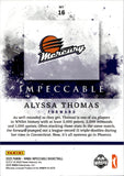 2025 Alyssa Thomas Panini Impeccable WNBA BRONZE 47/75 #16 Phoenix Mercury