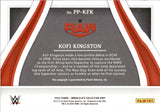 2023 Kofi Kingston Panini Immaculate Collection WWE PAST & PRESENT AUTO 87/99 AUTOGRAPH #PP-KFK Monday Night Raw