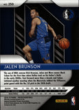 2018-19 Jalen Brunson Panini Prizm ROOKIE RC #250 Dallas Mavericks 3