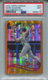 2002 Mark McGwire Topps Chrome GOLD REFRACTOR PSA 9 #600 St. Louis Cardinals 2718 *POP 9*