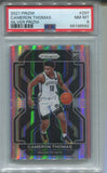 2021-22 Cameron Thomas Panini Prizm HOLO SILVER ROOKIE RC PSA 8 #297 Brooklyn Nets 6582